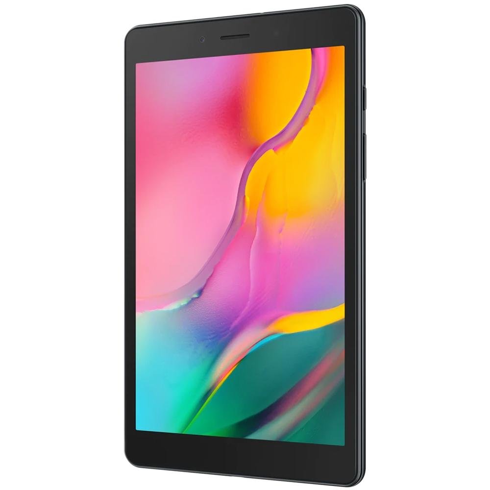 Tablet Samsung Galaxy Tab A T295, 4G, 32GB, 2GB RAM, Câmera Traseira 8MP F2.0, Tela de 8, Android 9.0, Preto - SM-T295NZKMZTO Tablet Samsung Galaxy Tab A T295, 4G, 32GB, 2GB RAM, Câmera Traseira 8MP F2.0, Tela de 8, Android 9.0, Preto - SM-T295NZKMZTO