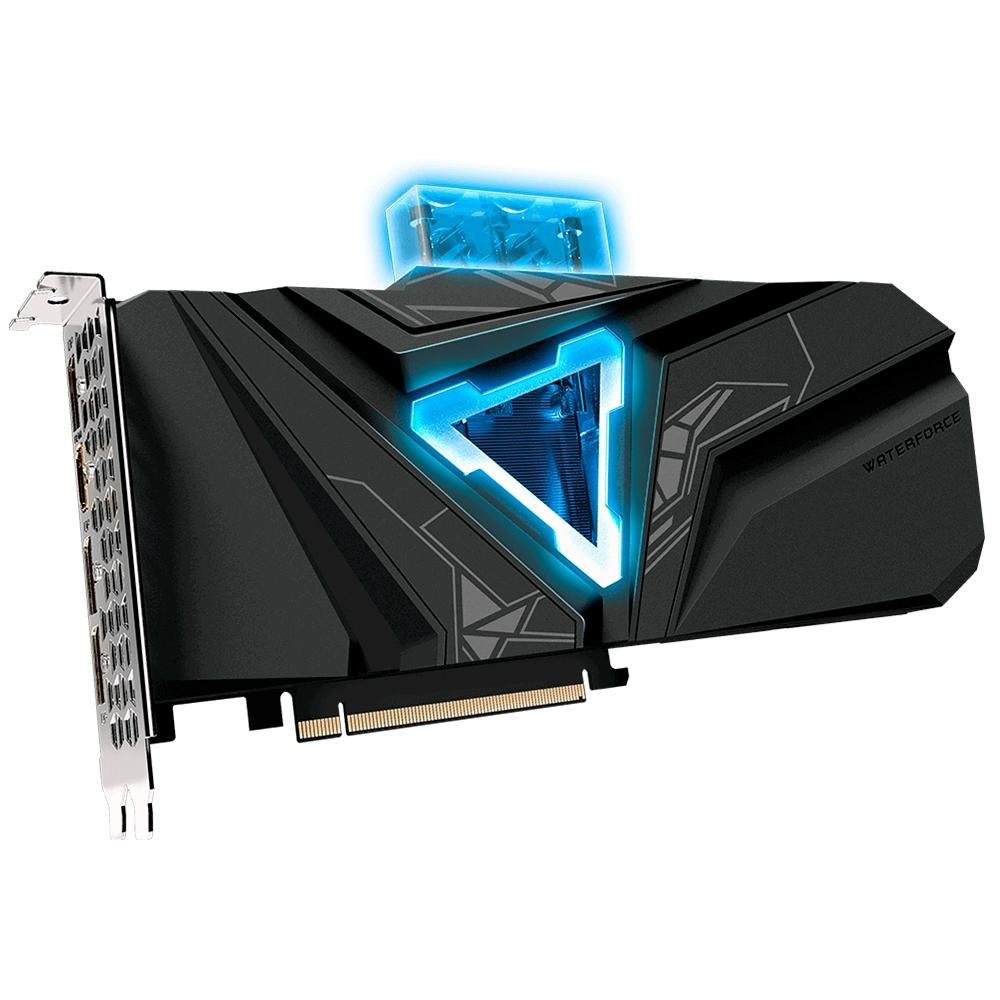 Placa de Vídeo RTX 2080 Super Gaming OC Waterforce WB Gigabyte