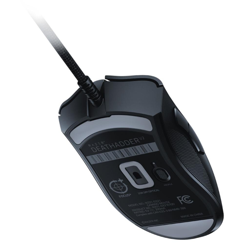 Mouse Gamer Razer Deathadder V2 Chroma, Optical Switch, 20000 DPI, 8 Botões, Preto - RZ01-03210100-R3U1 Mouse Gamer Razer Deathadder V2 Chroma, Optical Switch, 20000 DPI, 8 Botões, Preto - RZ01-03210100-R3U1