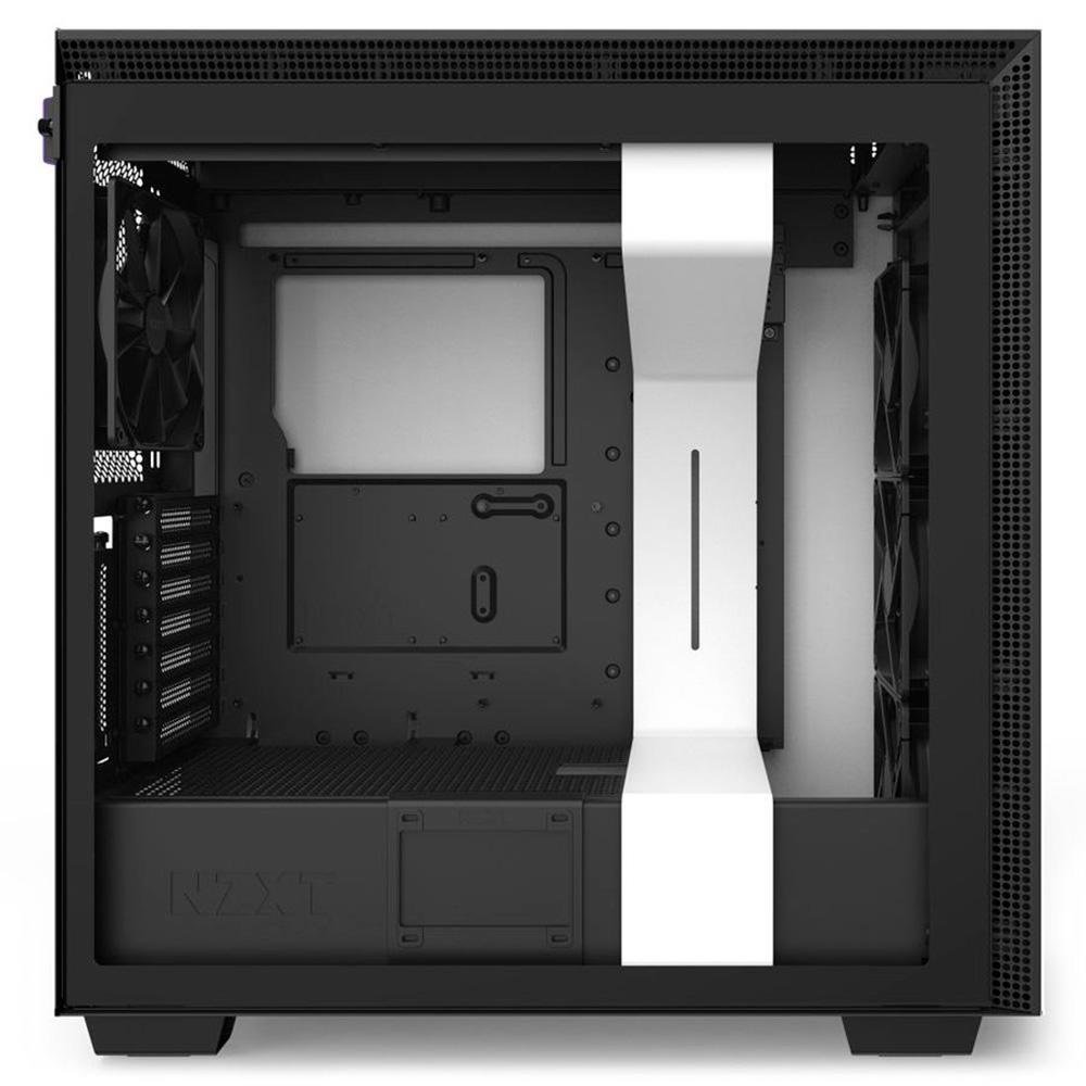 Gabinete Gamer NZXT H710i, Mid Tower, RGB, com FAN, Lateral em Vidro, Branco - CA-H710I-W1 Gabinete Gamer NZXT H710i, Mid Tower, RGB, com FAN, Lateral em Vidro, Branco - CA-H710I-W1