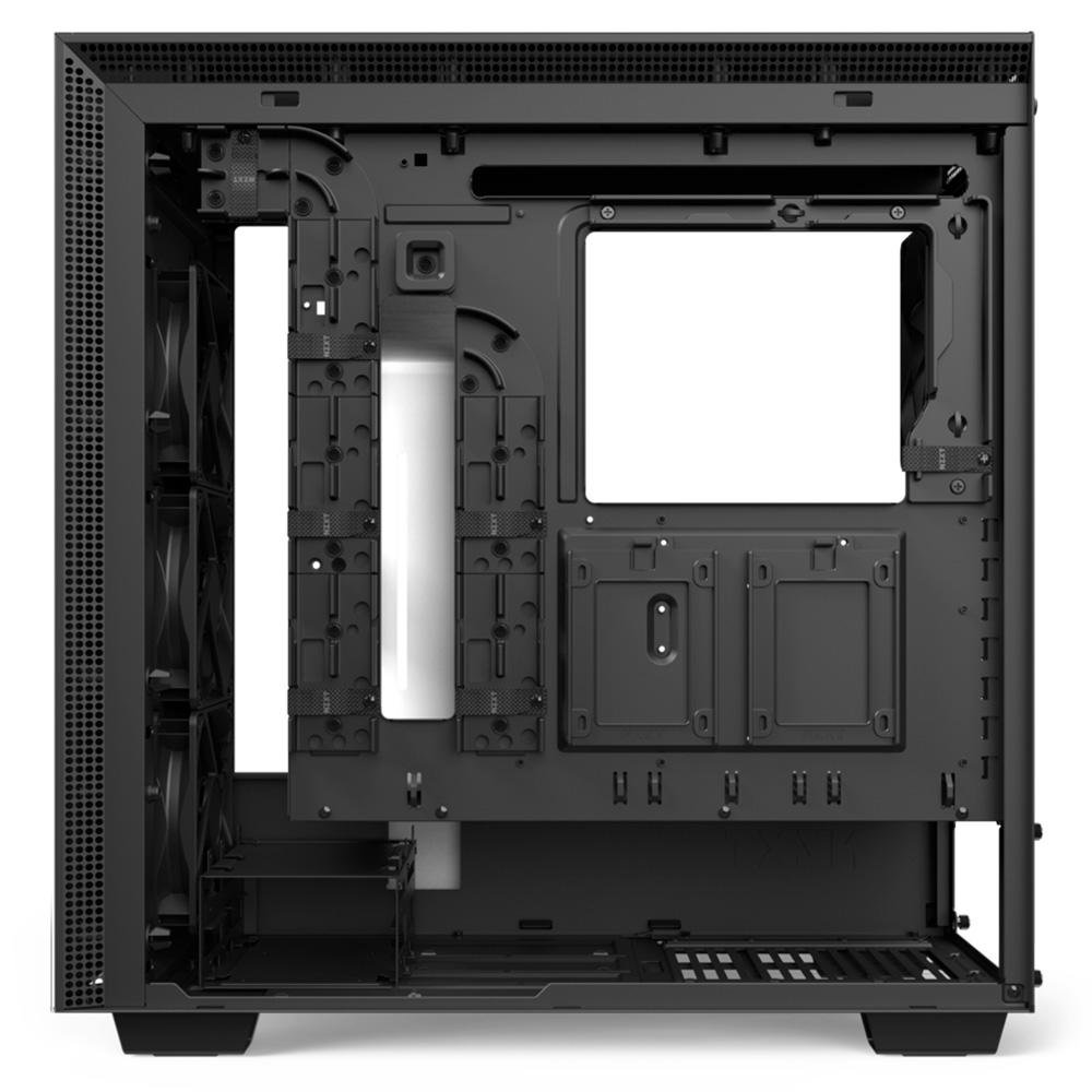 Gabinete Gamer NZXT H710i, Mid Tower, RGB, com FAN, Lateral em Vidro, Branco - CA-H710I-W1 Gabinete Gamer NZXT H710i, Mid Tower, RGB, com FAN, Lateral em Vidro, Branco - CA-H710I-W1