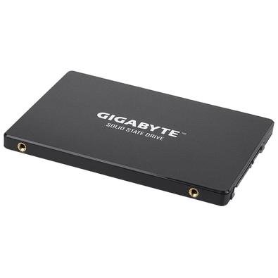 SSD 256 GB Gigabyte, SATA, Leitura: 520MB/s e Gravação: 500MB/s