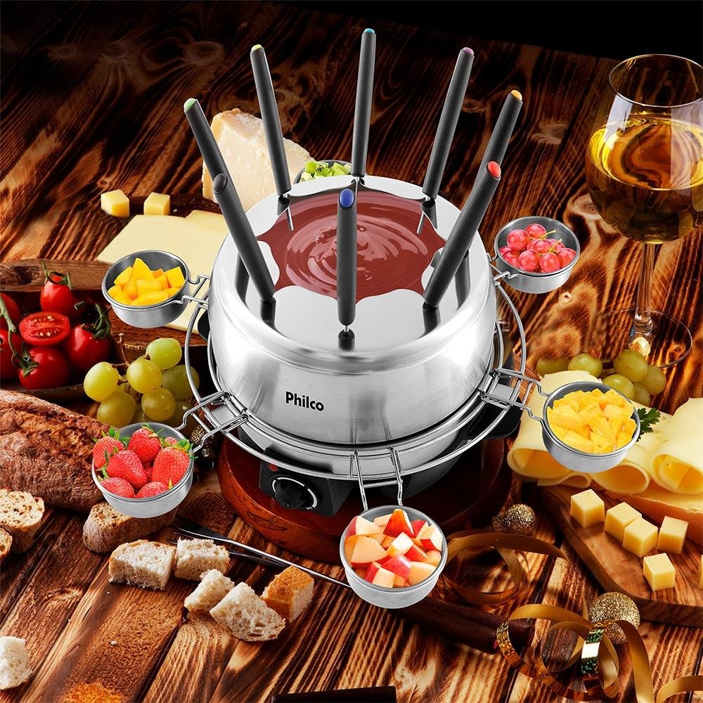 Panela Elétrica de Fondue Philco PPE03I | KaBuM!