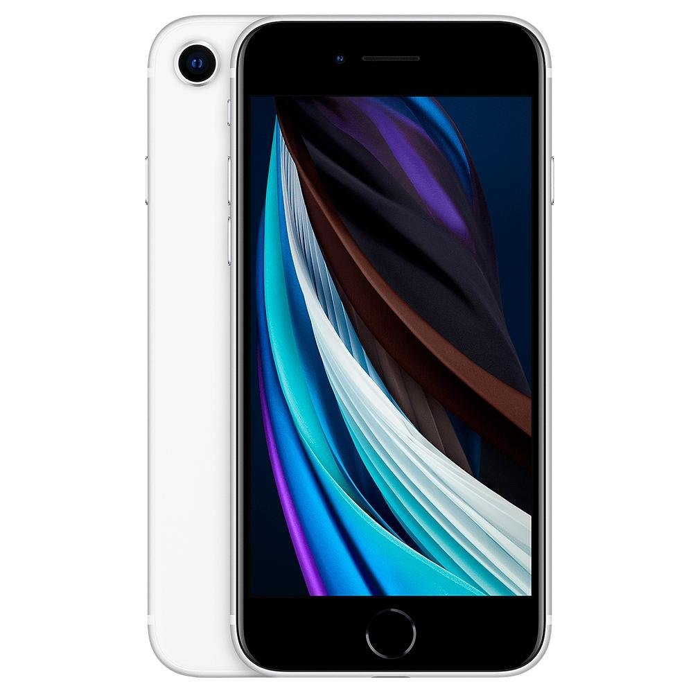 スマートフォン本体 Apple iPhone SE 64GB Iphone SE Apple 64GB Branco, Tela 4.7, Câmera Traseira 12MP +