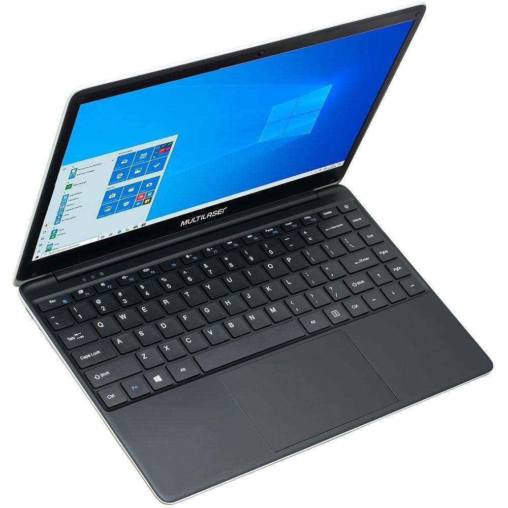 Notebook Multilaser Legacy Book Intel Celeron N3350, 4GB, 32GB, SSD 120GB, Windows 10 Pro, 14´ - PC246 Notebook Multilaser Legacy Book Intel Celeron N3350, 4GB, 32GB, SSD 120GB, Windows 10 Pro, 14´ - PC246