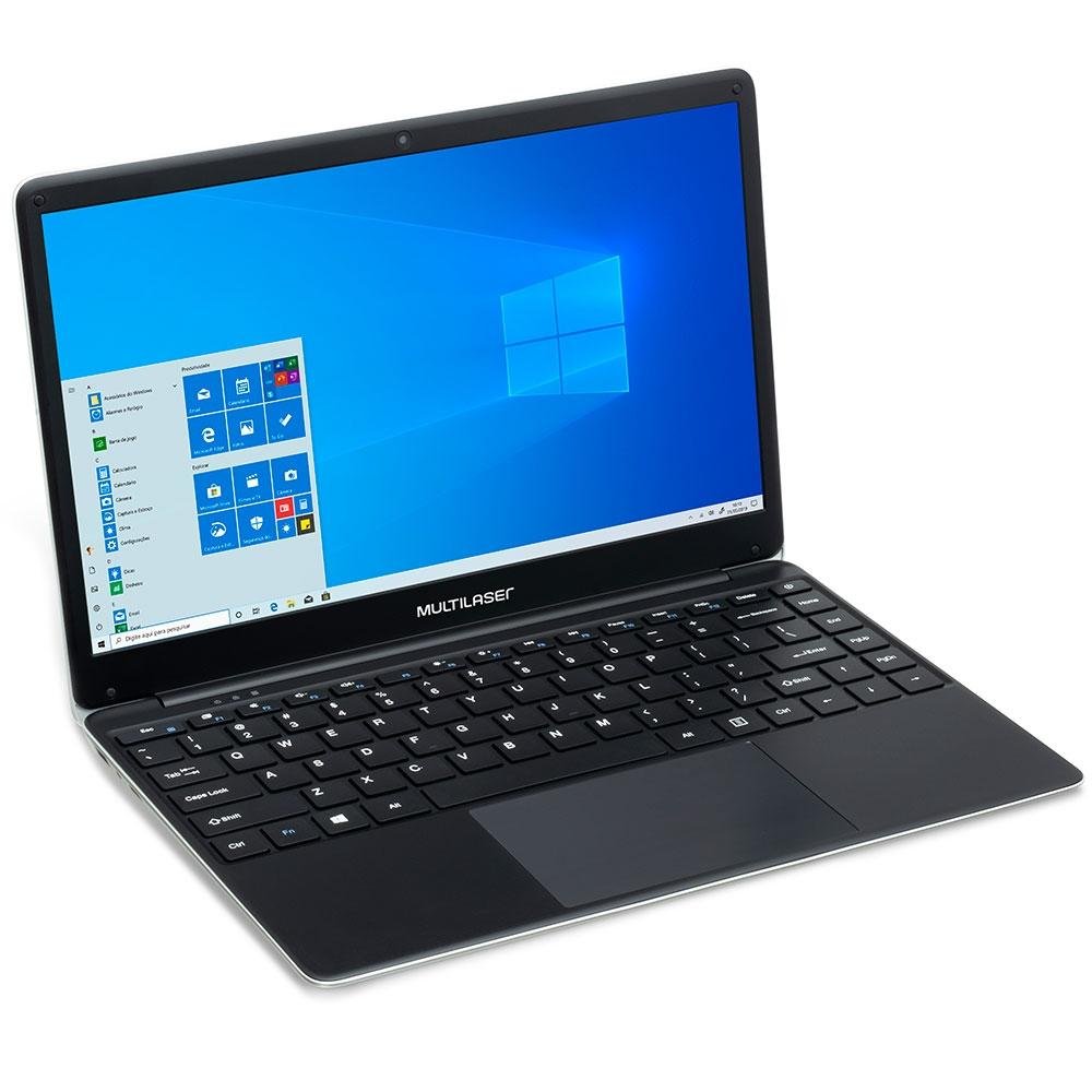Notebook Multilaser Legacy Book Intel Celeron N3350, 4GB, 32GB, SSD 120GB, Windows 10 Pro, 14´ - PC246 Notebook Multilaser Legacy Book Intel Celeron N3350, 4GB, 32GB, SSD 120GB, Windows 10 Pro, 14´ - PC246