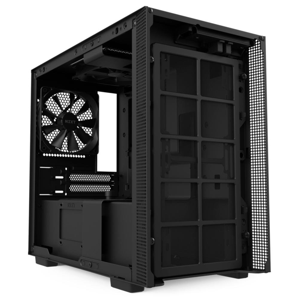 うま Gabinete Gamer NZXT H210, Mini Tower, com FAN, Lateral em Vidro