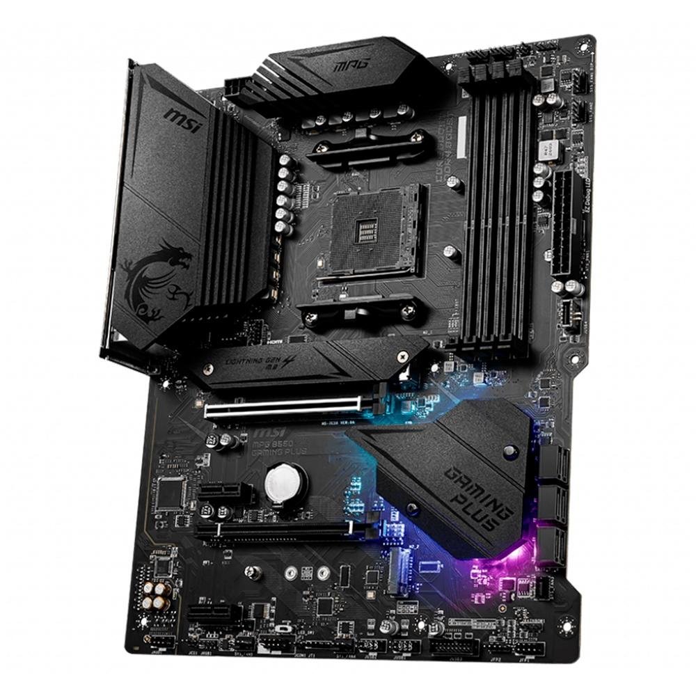 MSI MPG B550 GAMING PLUS ATXマザーボード Placa-Mãe MSI MPG B550 Gaming Plus | KaBuM!
