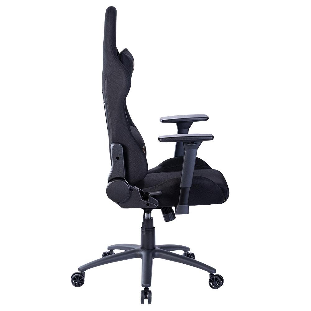 Cadeira Gamer Husky Gaming Racing, Preto, Com Almofadas, Reclinável, Descanso de Braço 3D - HRC-BLA Cadeira Gamer Husky Gaming Racing, Preto, Com Almofadas, Reclinável, Descanso de Braço 3D - HRC-BLA
