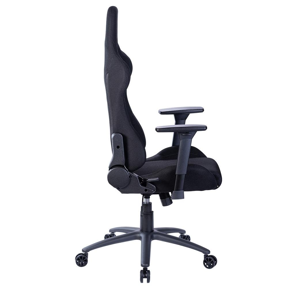 Cadeira Gamer Husky Gaming Racing, Preto, Com Almofadas, Reclinável, Descanso de Braço 3D - HRC-BLA Cadeira Gamer Husky Gaming Racing, Preto, Com Almofadas, Reclinável, Descanso de Braço 3D - HRC-BLA