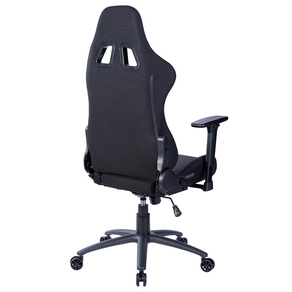 Cadeira Gamer Husky Gaming Racing, Preto, Com Almofadas, Reclinável, Descanso de Braço 3D - HRC-BLA Cadeira Gamer Husky Gaming Racing, Preto, Com Almofadas, Reclinável, Descanso de Braço 3D - HRC-BLA