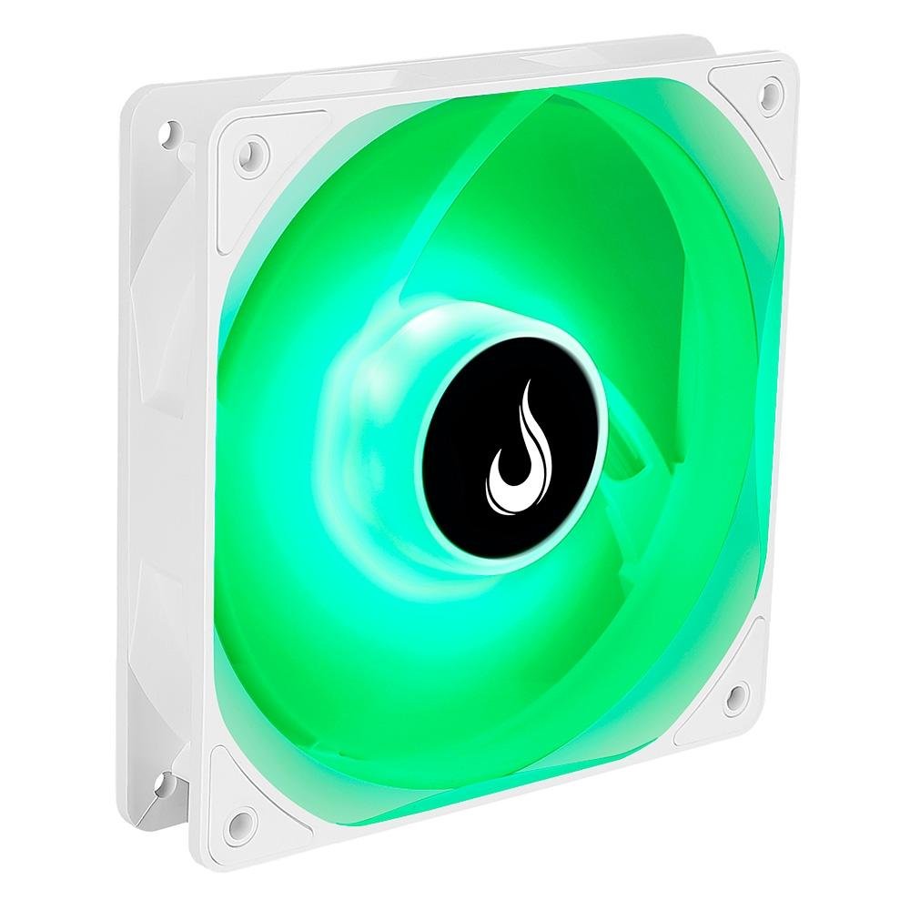 Ventoinha Rise Mode Motherboard Frost 12v, 120mm, RGB, Branco - RM-MB-02-12V Ventoinha Rise Mode Motherboard Frost 12v, 120mm, RGB, Branco - RM-MB-02-12V