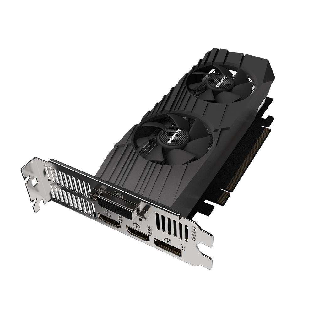 Placa de Vídeo Gigabyte NVIDIA GeForce GTX 1650 D6 OC Low Profile