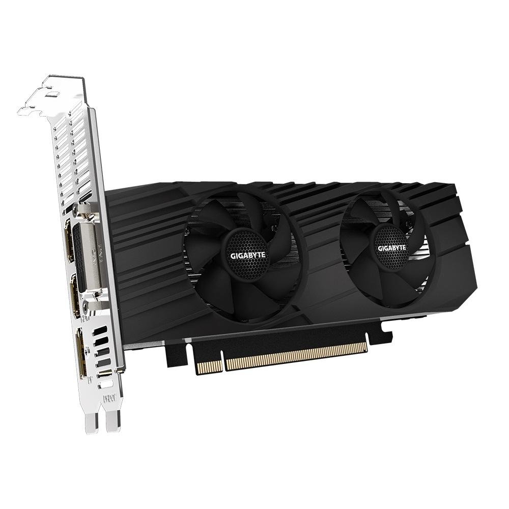 Placa de Vídeo Gigabyte NVIDIA GeForce GTX 1650 D6 OC Low Profile