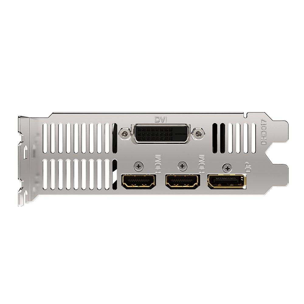Placa de Vídeo Gigabyte NVIDIA GeForce GTX 1650 D6 OC Low Profile 4G, 4GB, GDDR6 - GV-N1656OC-4GL Placa de Vídeo Gigabyte NVIDIA GeForce GTX 1650 D6 OC Low Profile 4G, 4GB, GDDR6 - GV-N1656OC-4GL