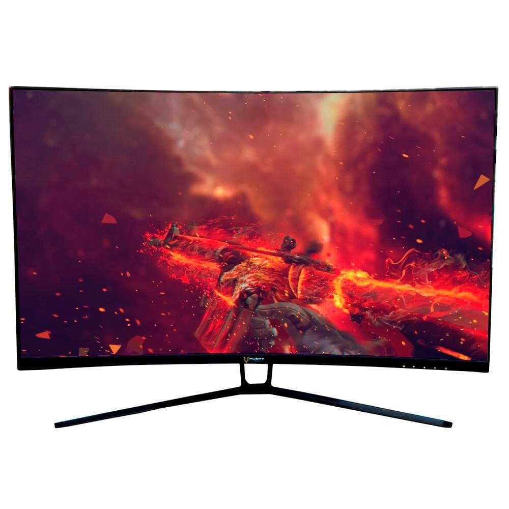 Monitor Gamer Husky Hailstorm 31.5' LED, Curvo, 165 Hz, Full HD, 1ms, Adaptive Sync, HDMI/DisplayPort, Ajuste de Ângulo - HGMT002 Monitor Gamer Husky Hailstorm 31.5' LED, Curvo, 165 Hz, Full HD, 1ms, Adaptive Sync, HDMI/DisplayPort, Ajuste de Ângulo - HGMT002