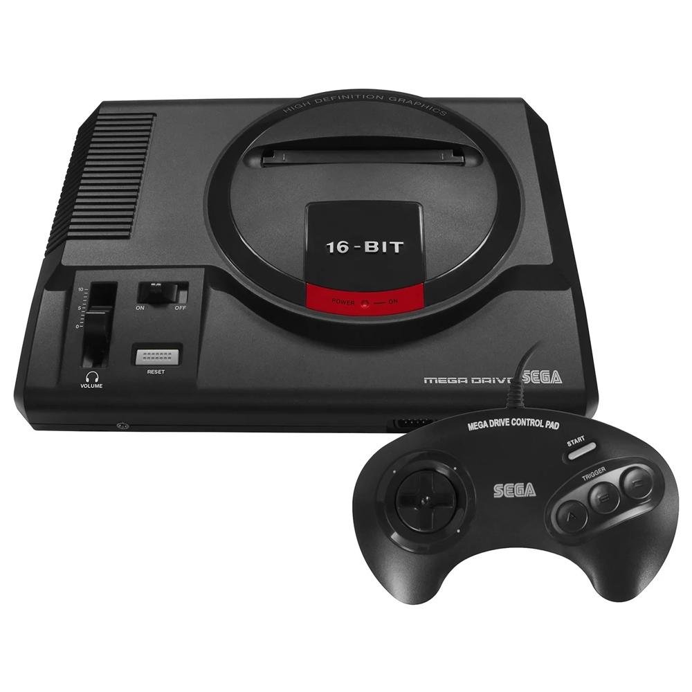 Console Sega Tectoy Mega Drive 2, Preto - 995040480825 Console Sega Tectoy Mega Drive 2, Preto - 995040480825