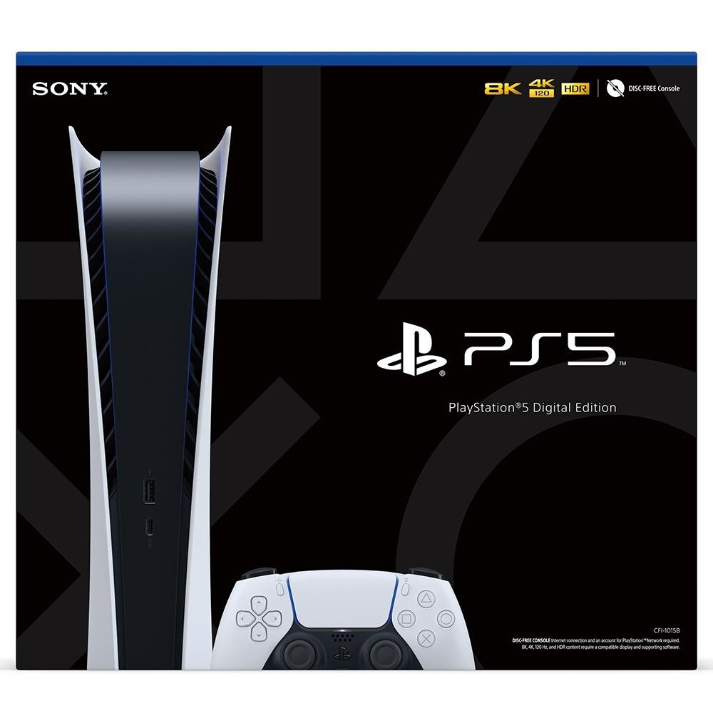 Console Sony PlayStation 5 Digital Edition - CFI-1014B