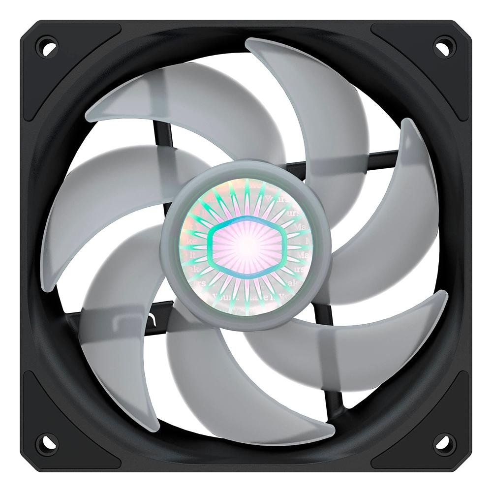 Ventoinha Cooler Master SickleFlow, 120mm, Led Azul, Preto- MFX-B2DN-18NPB-R1 Ventoinha Cooler Master SickleFlow, 120mm, Led Azul, Preto- MFX-B2DN-18NPB-R1