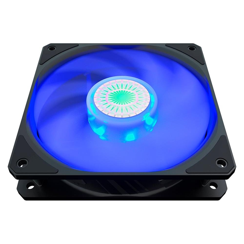 Ventoinha Cooler Master SickleFlow, 120mm, Led Azul, Preto- MFX-B2DN-18NPB-R1 Ventoinha Cooler Master SickleFlow, 120mm, Led Azul, Preto- MFX-B2DN-18NPB-R1