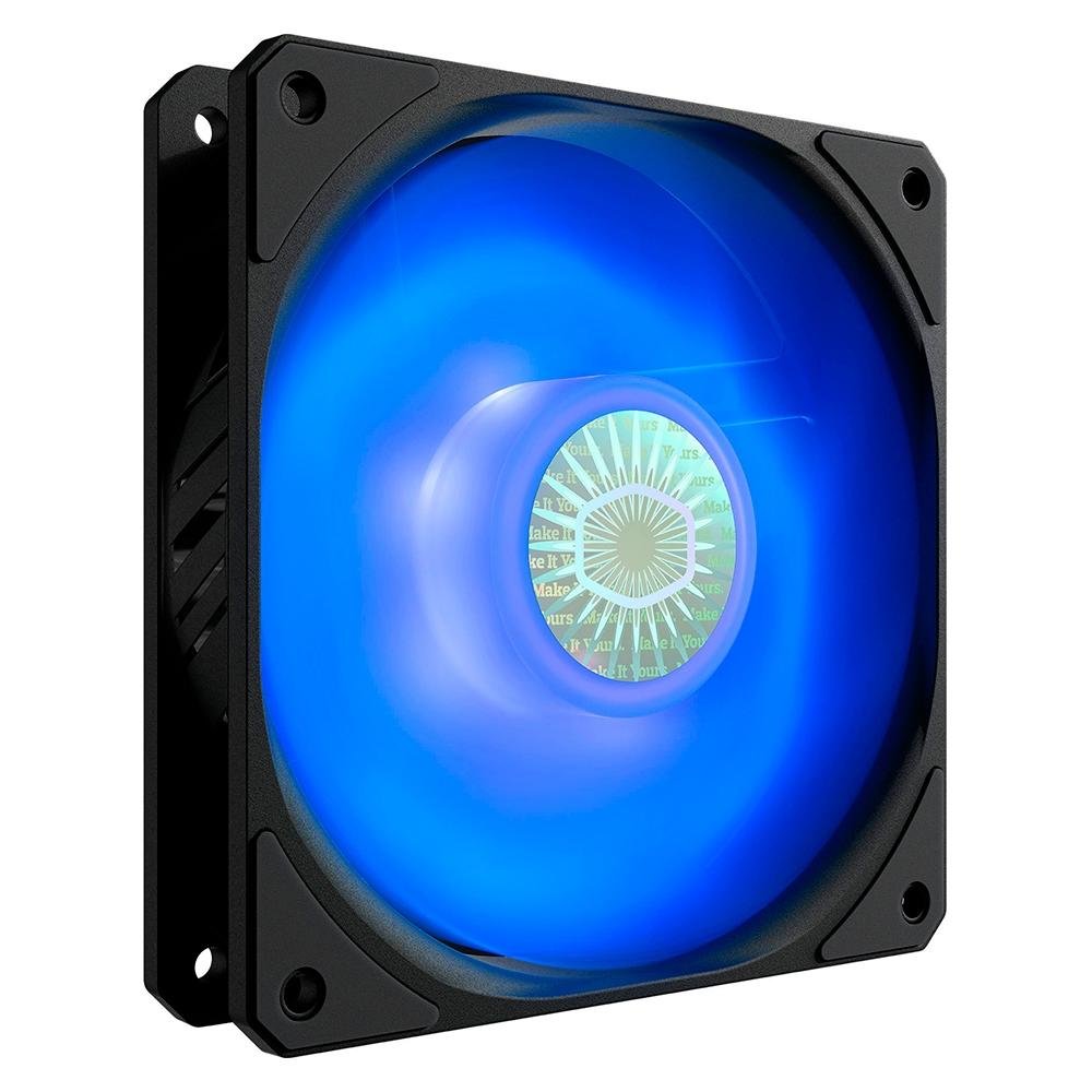 Ventoinha Cooler Master SickleFlow, 120mm, Led Azul, Preto- MFX-B2DN-18NPB-R1 Ventoinha Cooler Master SickleFlow, 120mm, Led Azul, Preto- MFX-B2DN-18NPB-R1