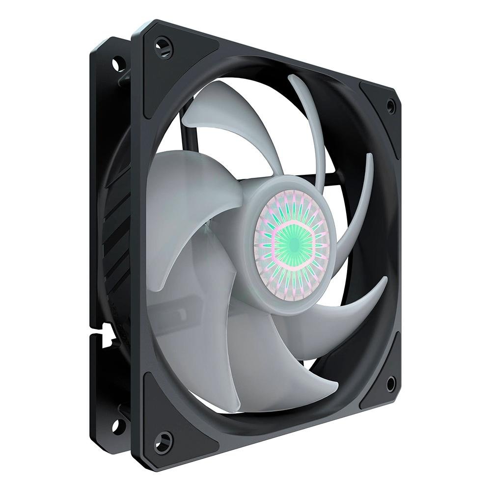 Ventoinha Cooler Master SickleFlow, 120mm, Led Azul, Preto- MFX-B2DN-18NPB-R1 Ventoinha Cooler Master SickleFlow, 120mm, Led Azul, Preto- MFX-B2DN-18NPB-R1