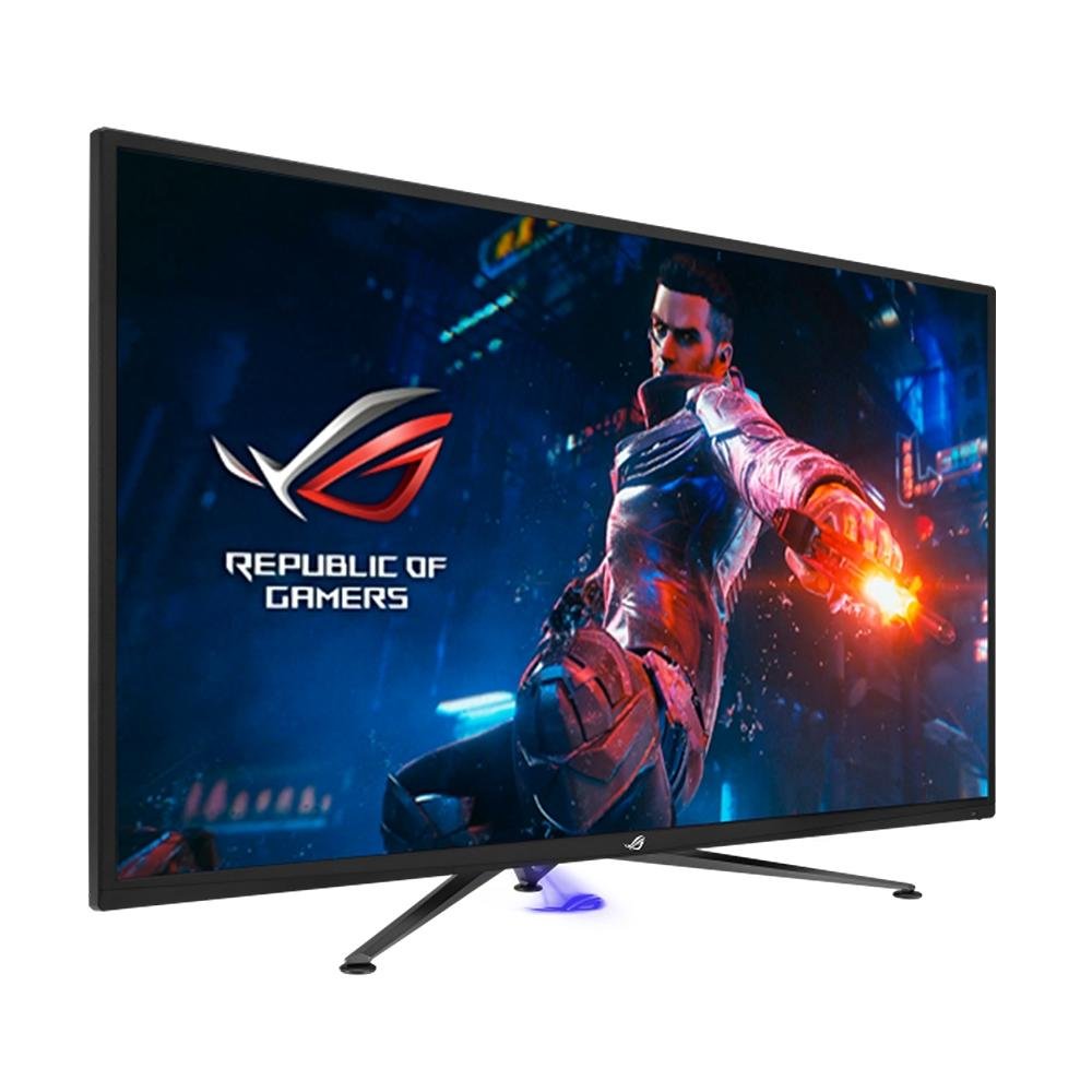 Monitor Gamer Asus ROG Swift 43' LED, 144 Hz, 4K UHD, Adaptive Sync, HDR 1000, 90% DCI-P3, HDMI/DisplayPort, VESA, Som Integrado - PG43UQ Monitor Gamer Asus ROG Swift 43' LED, 144 Hz, 4K UHD, Adaptive Sync, HDR 1000, 90% DCI-P3, HDMI/DisplayPort, VESA, Som Integrado - PG43UQ