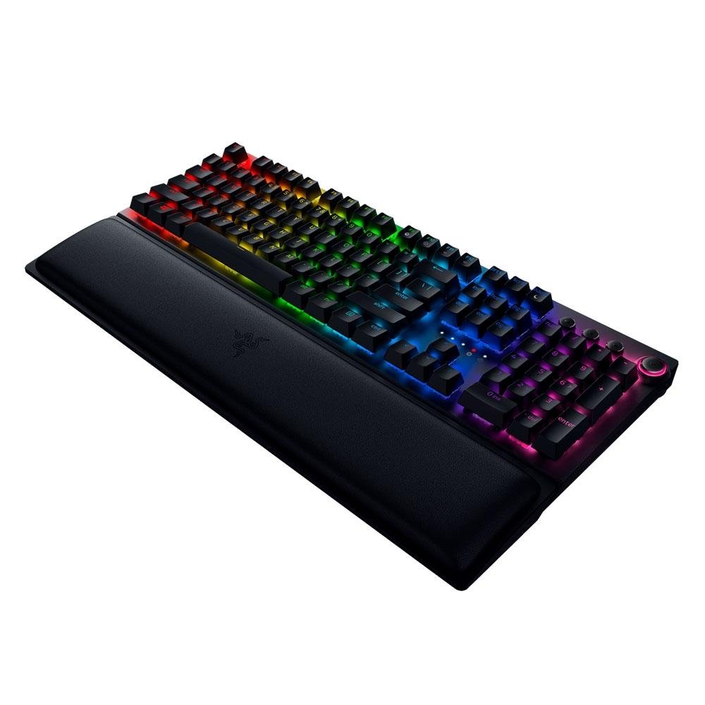 Teclado Sem Fio Mecânico Gamer Razer BlackWidow V3 Pro, Chroma