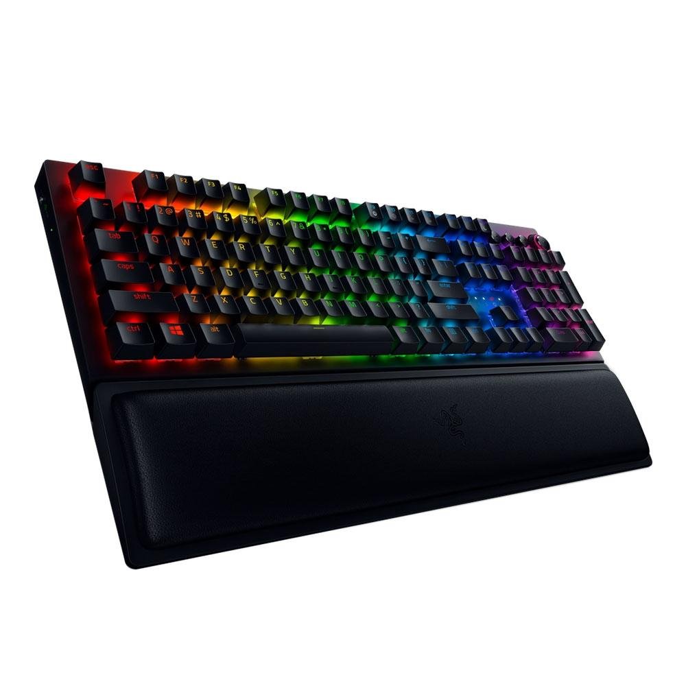 ✰【美品】RAZER BLACKWIDOW V3 PRO✰︎ Razer BlackWidow V3 Pro Teclado mecânico para jogos sem fio