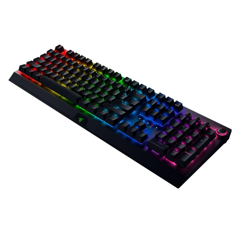 Teclado Sem Fio Mecânico Gamer Razer BlackWidow V3 Pro, Chroma