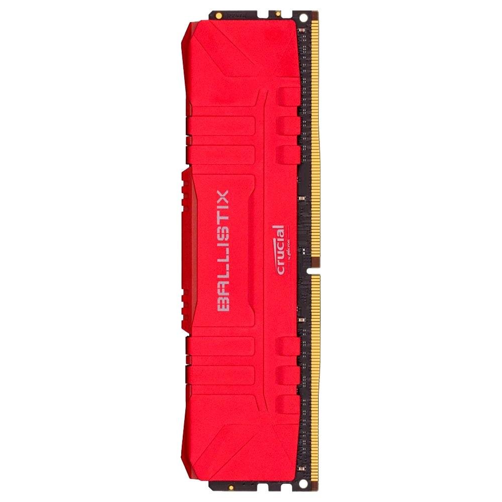 Memória Crucial Ballistix 8GB DDR4 3000 Mhz, CL15