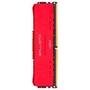 Memória RAM Crucial Ballistix, 8GB, DDR4, 3000MHz, CL15, Vermelho - BL8G30C15U4R