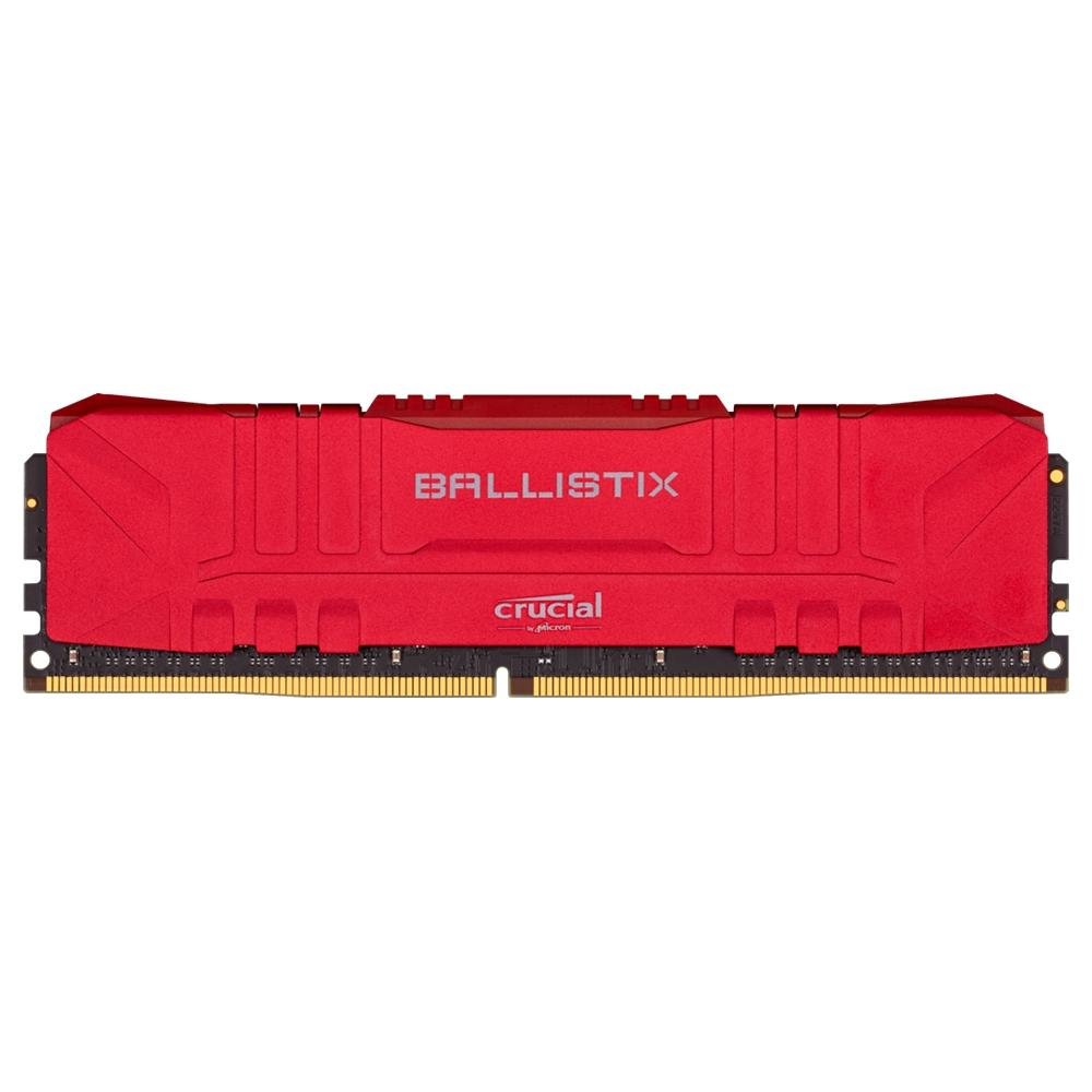 Memória RAM Crucial Ballistix 16GB DDR4 3000 Mhz, CL15, UDIMM
