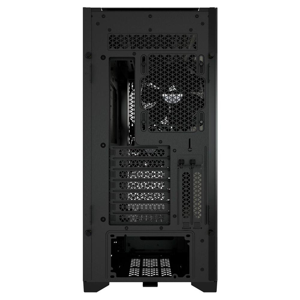Gabinete Gamer Corsair 5000D Airflow, Mid Tower, ATX, Lateral em Vidro Temperado, 2x Cooler Fan, Preto - CC-9011210-WW