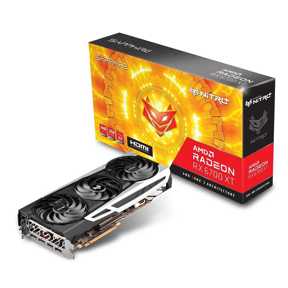 Placa de Vídeo RX 6700 XT Sapphire NITRO+ RADEON, 12GB - 11306-01