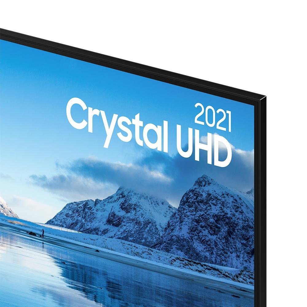Smart TV Samsung 60 Polegadas Crystal UHD 4K, 3 HDMI, Dynamic Crystal Color, Borda Infinita, Visual Livre de Cabos, Alexa - UN60AU8000GXZD