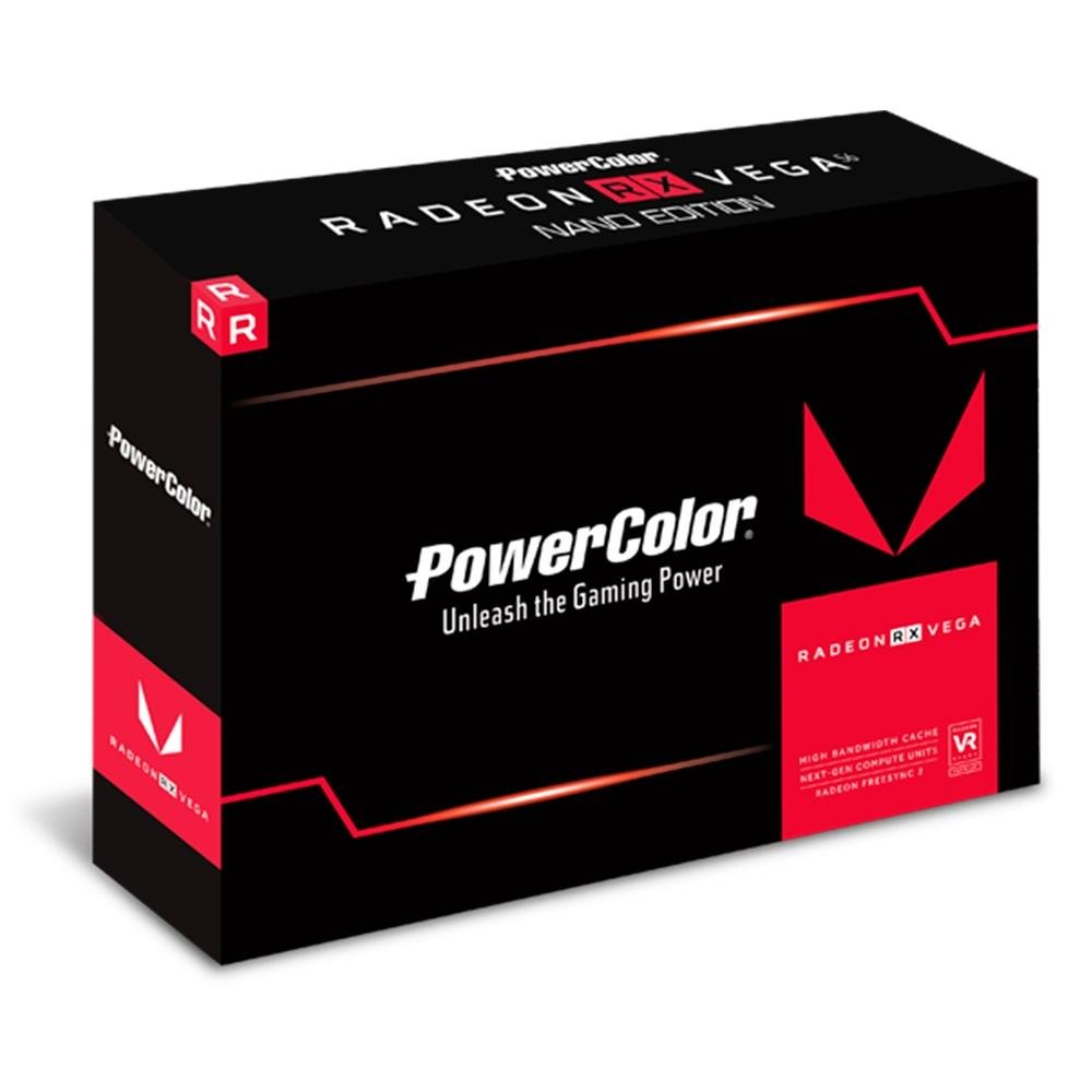 正常品 PowerColor Radeon RX Vega 56 8GB placa-de-video-powercolor-rx-