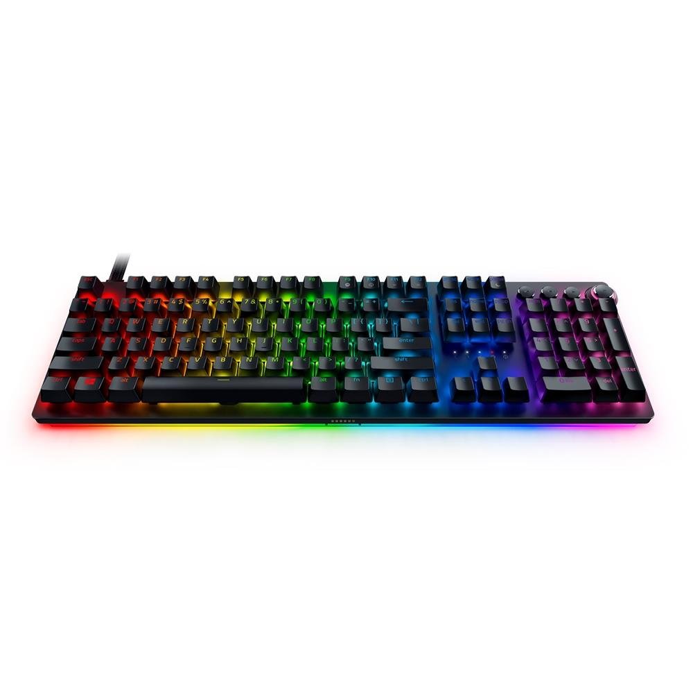 Teclado Óptico Mecânico Gamer Razer Huntsman V2, Chroma RGB