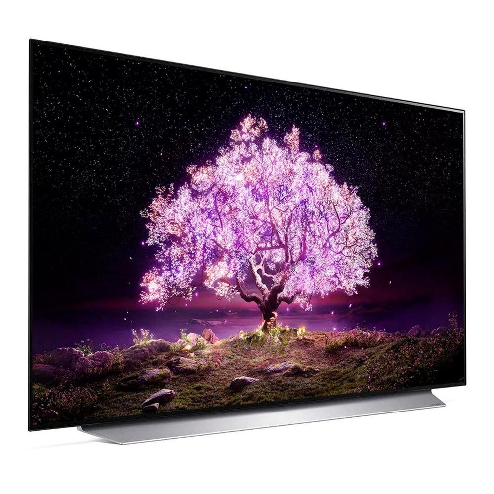 Smart TV LG 55 Polegadas 4K, 4 HDMI 2.1, 120Hz, G-Sync, FreeSync, Inteligência Artificial, ThinQ, Google, Alexa - OLED55C1PSA Smart TV LG 55 Polegadas 4K, 4 HDMI 2.1, 120Hz, G-Sync, FreeSync, Inteligência Artificial, ThinQ, Google, Alexa - OLED55C1PSA