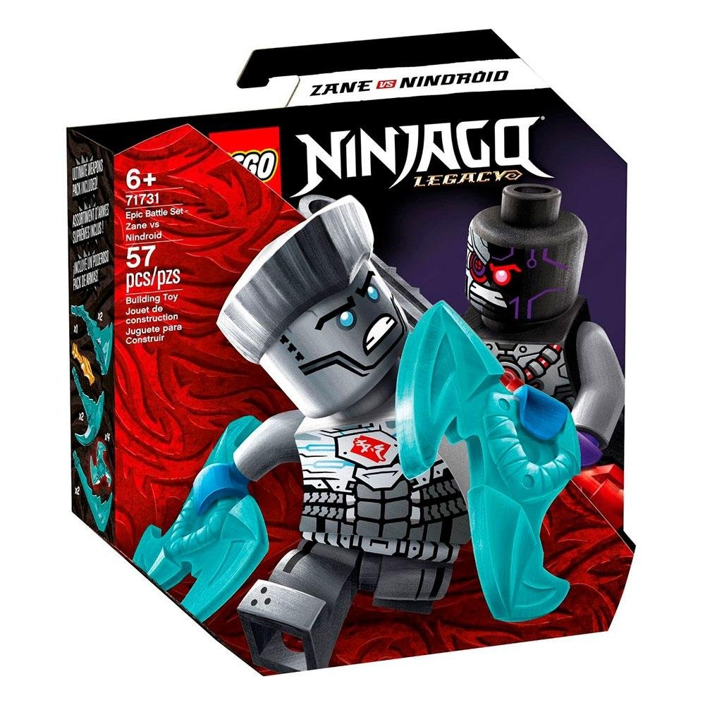 LEGO Ninjago - Conjunto de Combate Épico - Zane vs Nindroid, 57