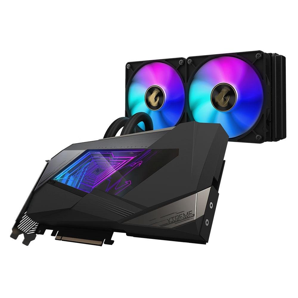 GIGABYTE✨NVIDIA GV-N3090AORUSX W-24GD Placa de Vídeo RTX 3090 Xtreme Waterforce Gigabyte Aorus NVIDIA