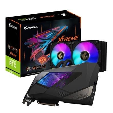 Placa de Vídeo RTX 3090 Xtreme Waterforce Gigabyte Aorus NVIDIA