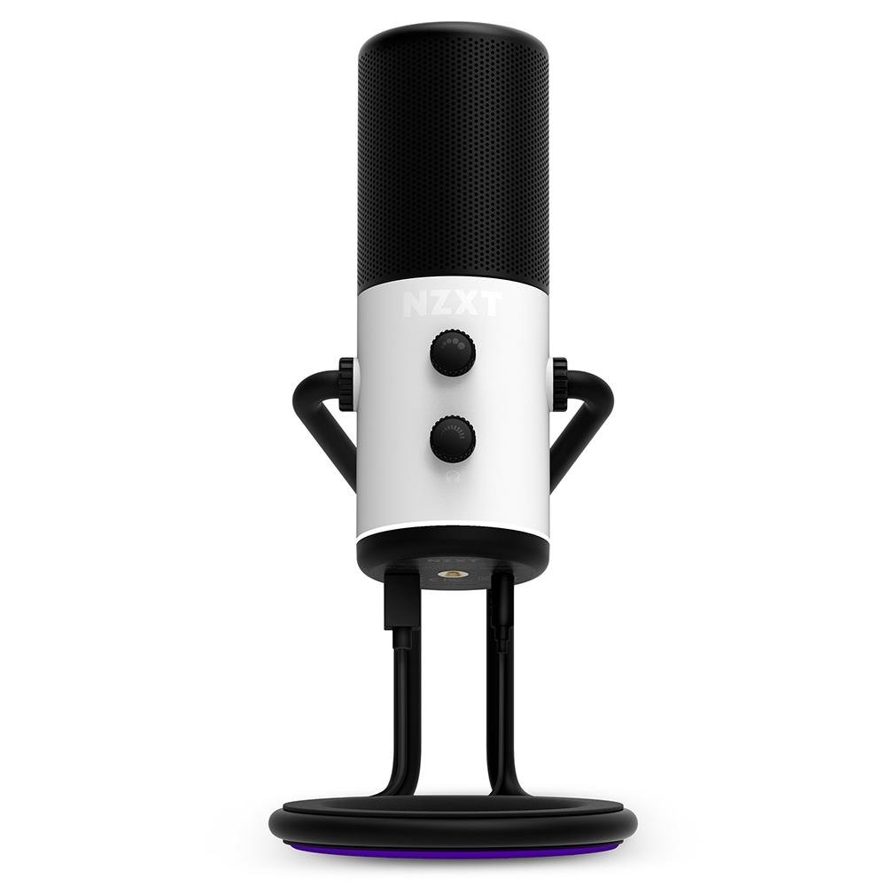 Microfone Gamer NZXT Capsule Podcast, USB, Cardioide Unidirecional
