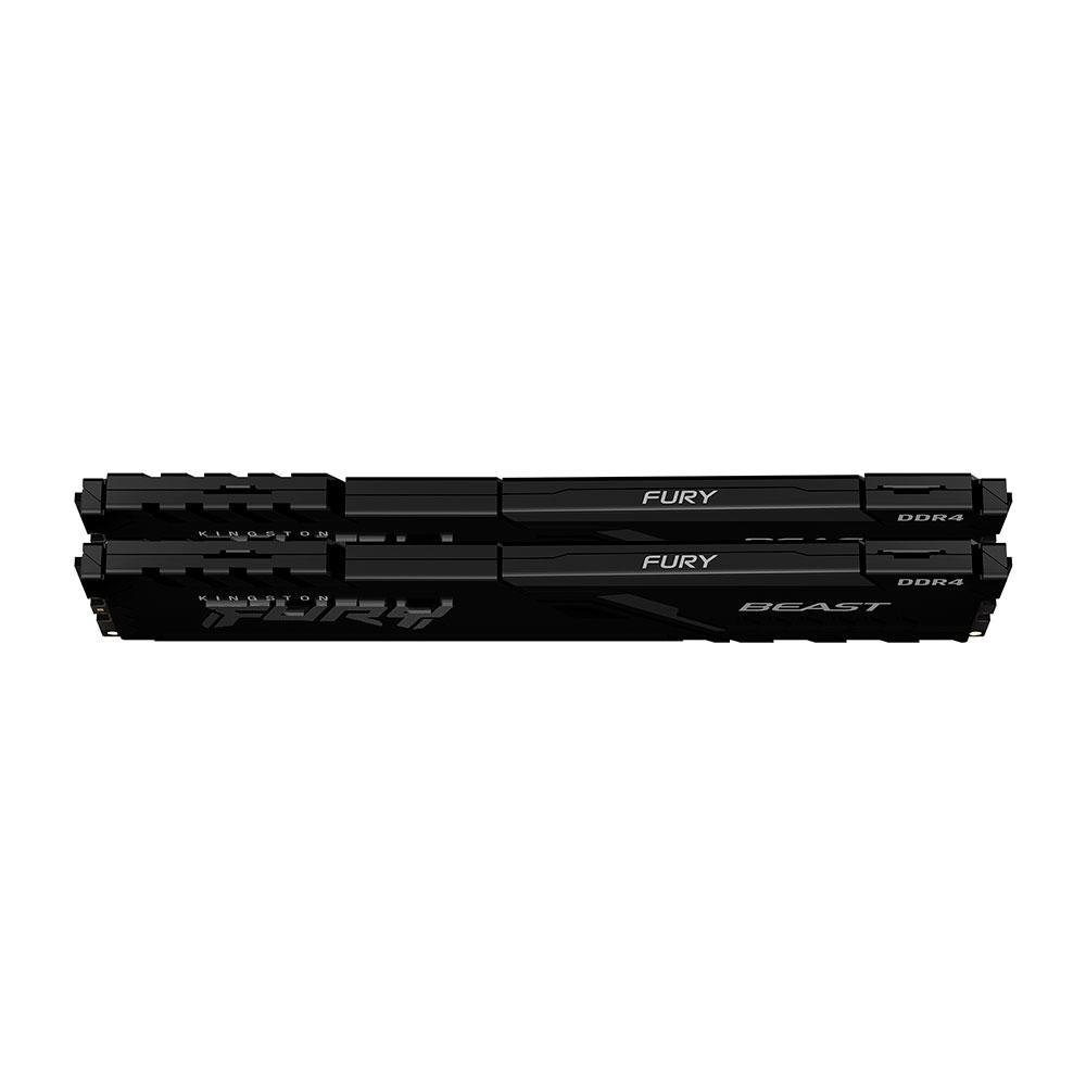 Kingston DDR4-2666 16GB×2枚 計32GB Memória Kingston Fury Beast | KaBuM!
