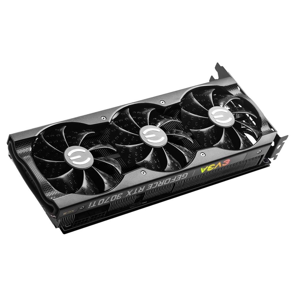 Placa de Vídeo EVGA GeForce RTX 3070 Ti XC3 Ultra Gaming, ARGB LED