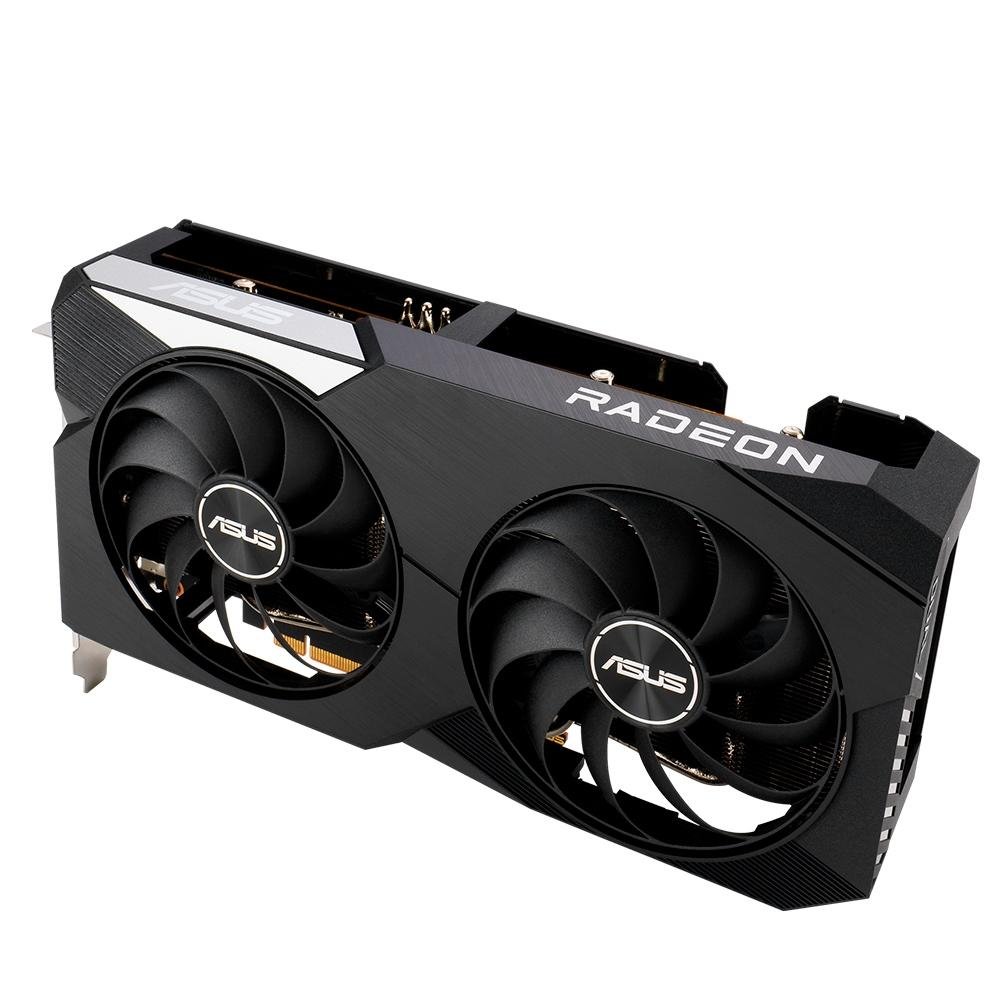 Placa de Vídeo RX 6600 DUAL 8G Asus, 8GB GDDR6 - DUAL-RX6600-8G