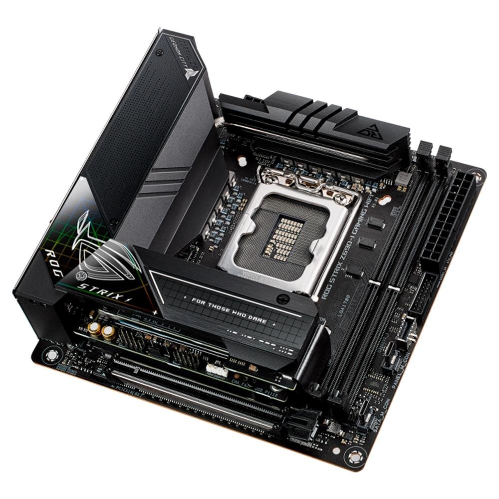 ROG STRIX Z690-I GAMING WIFI マザーボード ROG STRIX Z690-I GAMING WIFI | ROG Strix | Gaming Placas-mãe