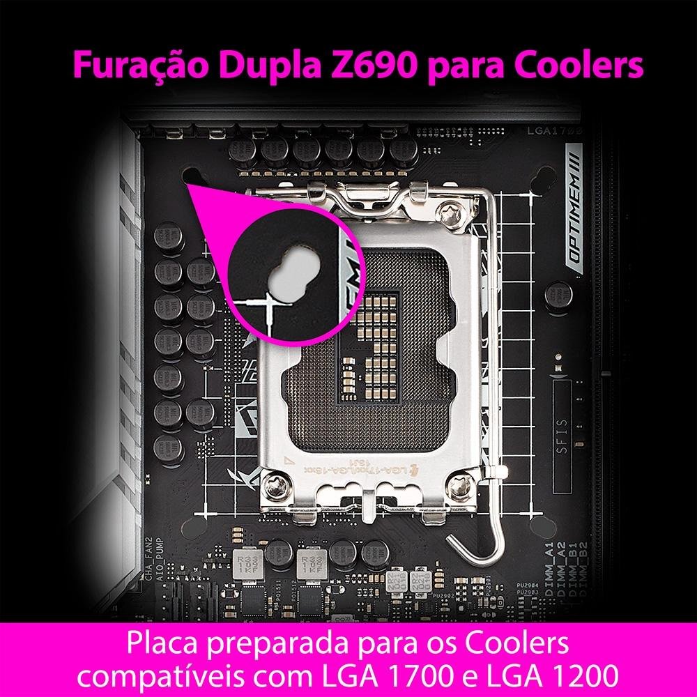 Placa Mãe Asus ROG STRIX Z690-I GAMING WIFI | KaBuM!