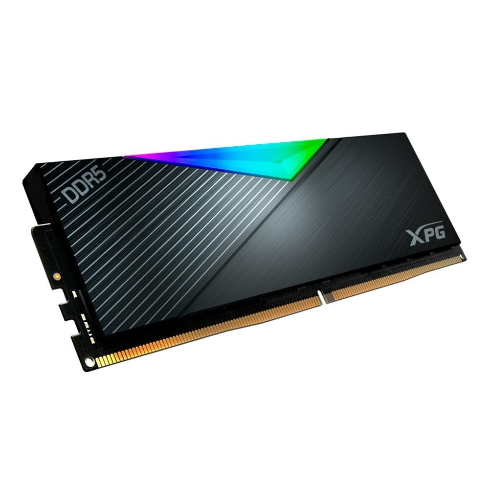 Memória RAM XPG Lancer, RGB, 16GB, 5200MHz, DDR5, CL38, Preto - AX5U5200C3816G-CLARBK Memória RAM XPG Lancer, RGB, 16GB, 5200MHz, DDR5, CL38, Preto - AX5U5200C3816G-CLARBK