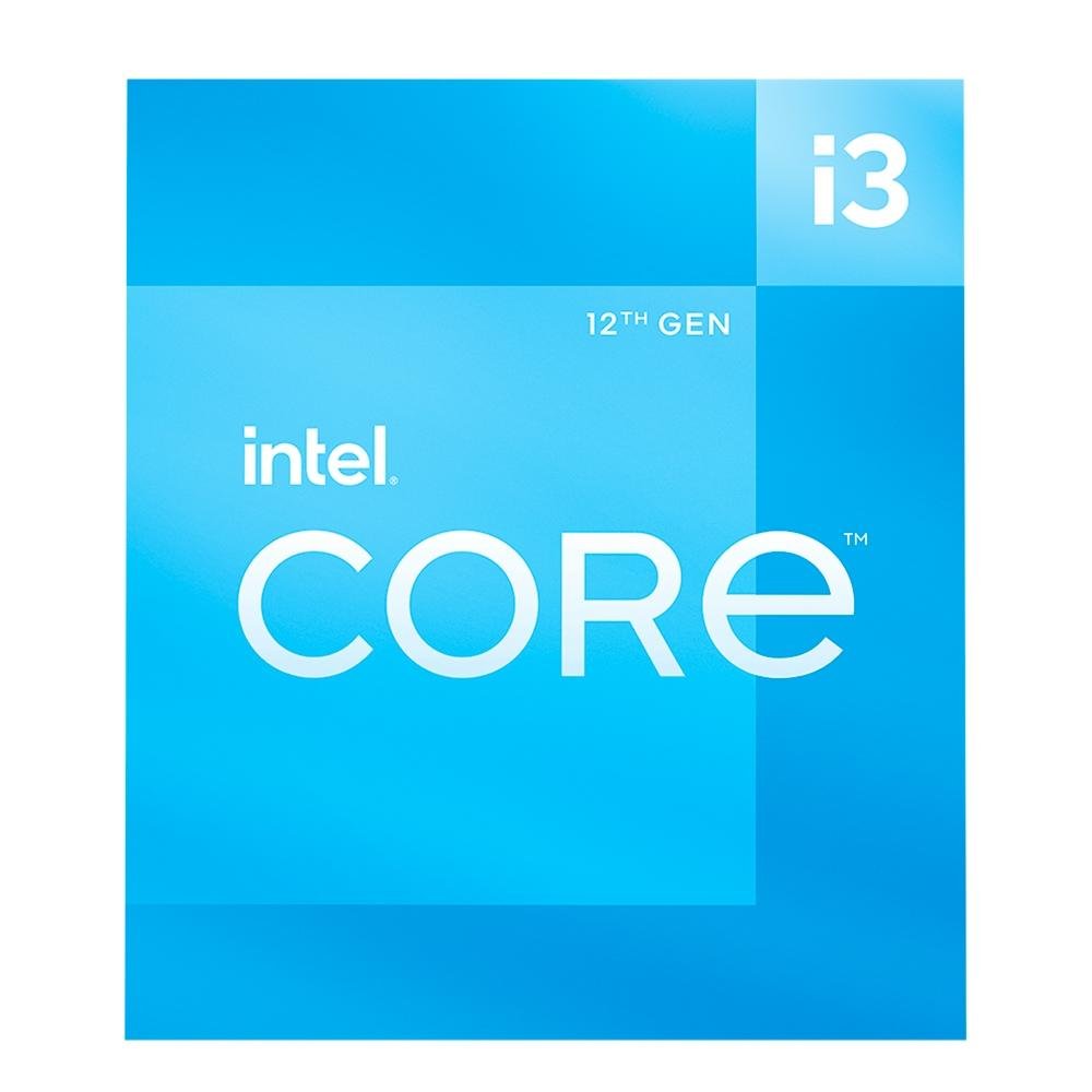 Processador Intel Core i3-12100, Cache 12MB, 3.3GHz (4.3GHz Max Turbo), LGA 1700, Vídeo Integrado, com Cooler - BX8071512100